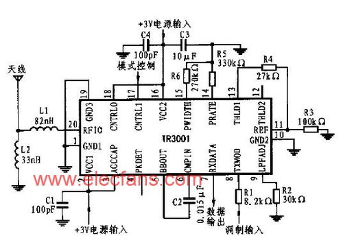 基于TX6000和RX6000收发芯片的OOK/ASK无线收发电路设计